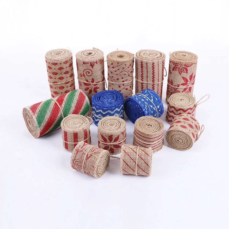 
Handmade beautiful christmas poly deco mesh ribbon 