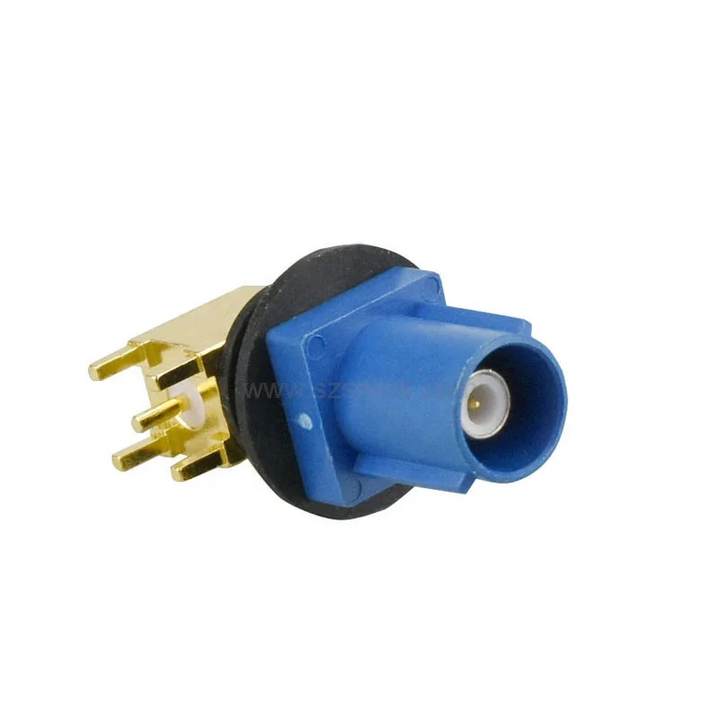 FAKRA C type male Blue for GPS waterproof connector