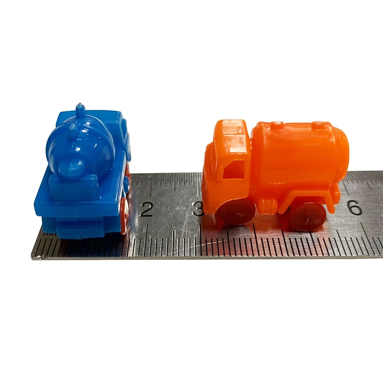 Mini Engineering Vehicle Car Model Small Plastic Car for 35 mm Capsule