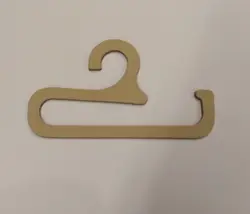 biodegradable recycled Z  U shape paper packaging hook for socks
