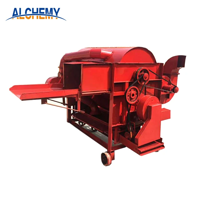 Agriculture machinery tractor wheat grain thresher with high efficiency