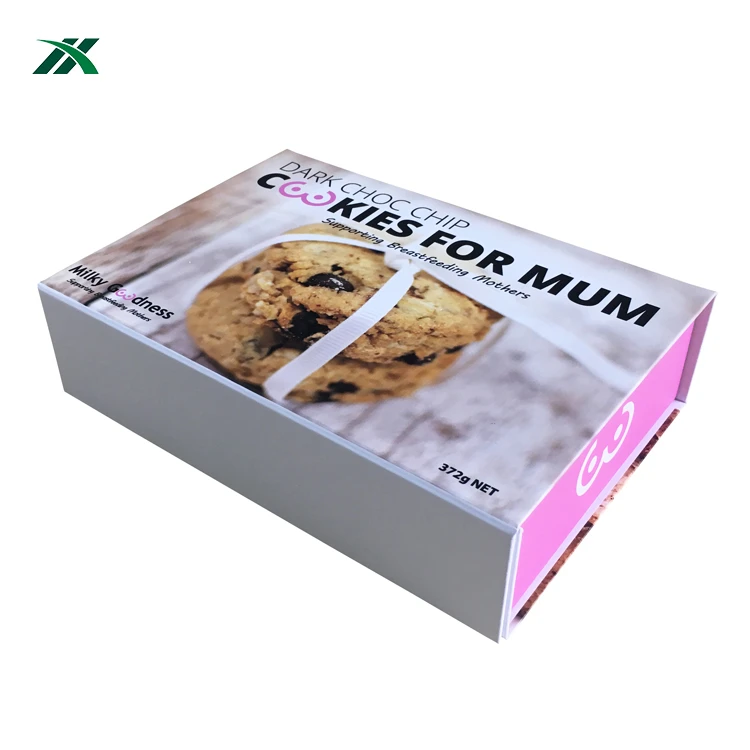 Custom printed hot sale cardboard white baklava collapse gift boxes packaging