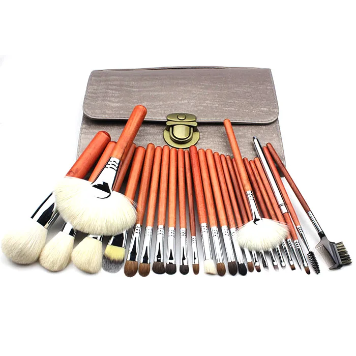 Professional 24pcs makeup brushes set for ladies