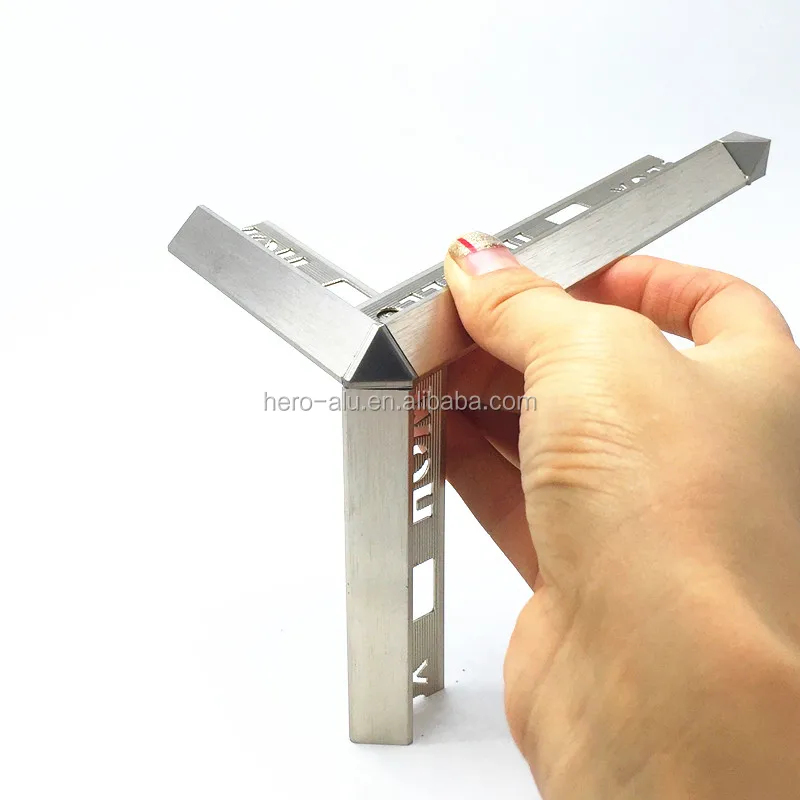New design aluminum ceramic tile corner trim