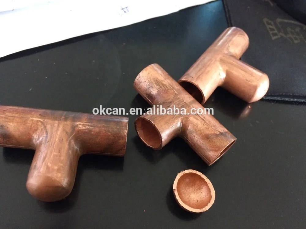 
copper tee water extrusion forming machine 