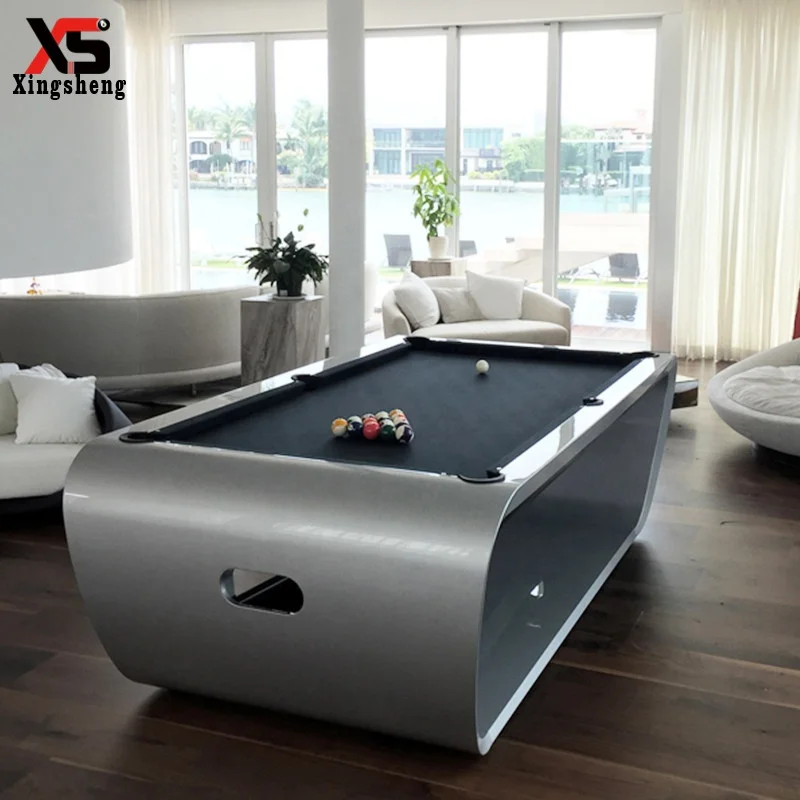 Custom modern style 7ft 8ft 9ft outdoor and indoor sport cheap price billiards multi game best billiard pool table