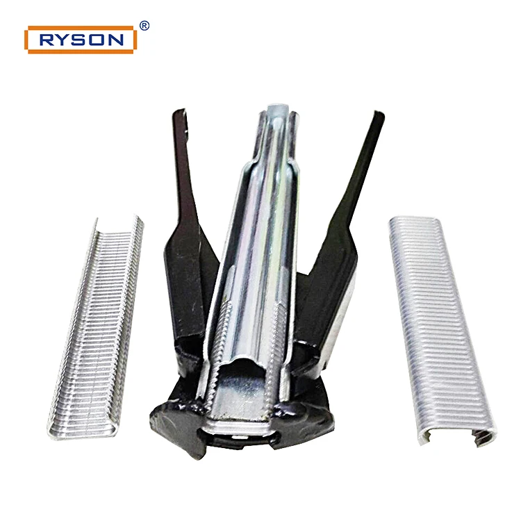 Galvanized fastening staples D hog ring wooden frame metal nails