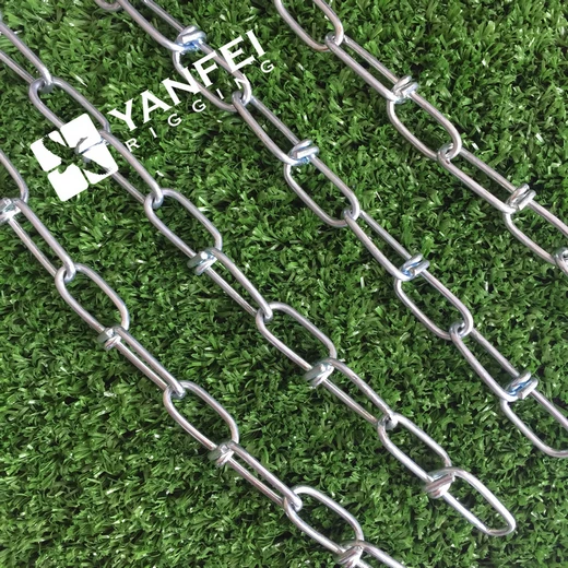 Factory Directly Supply DIN5686 Knotted Iron Steel Chain