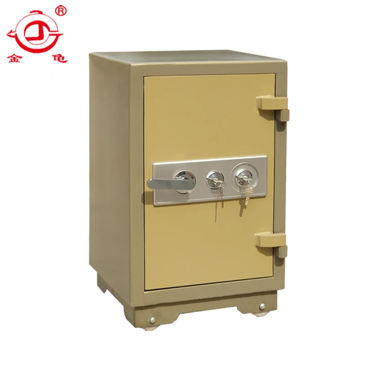 
Wholesale security steel key lock fireproof safe box 