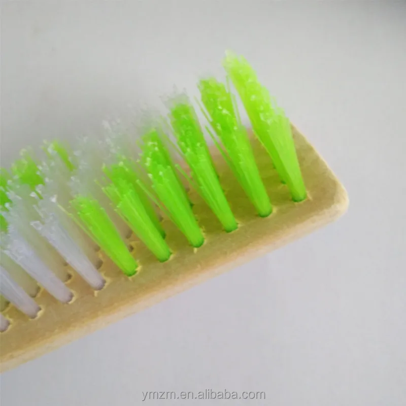 Household high quality bamboo clean shoe brush scrubbing brushes