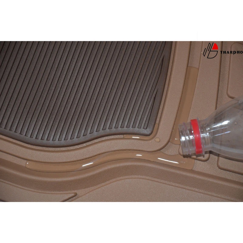 Universal Interior Accessories Car Mat Anti Slip Waterproof Design 3D Fence Floor Mats Carpet