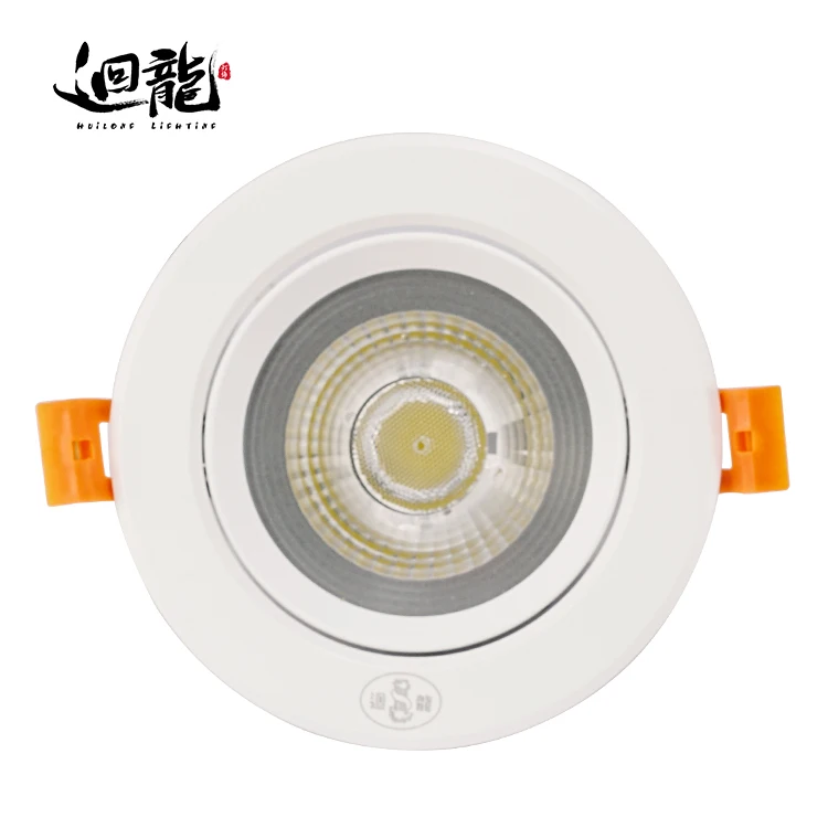 
7w Led suspended flat recessed warm white dome round surface mounted led ceiling lighting 