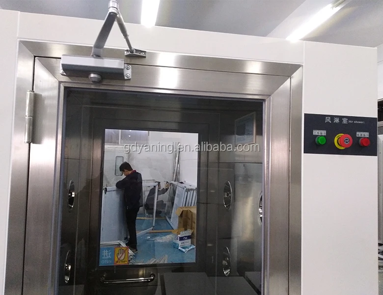 Origin factory cheap Coated cold steel Air Shower Clean Room