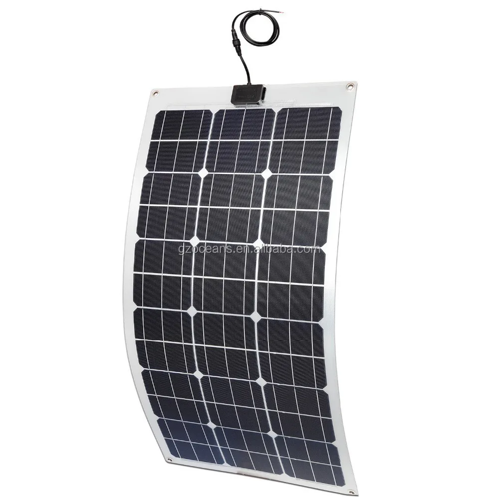 
Guangzhou Oceansolar Flexible mono solar panel 75w 