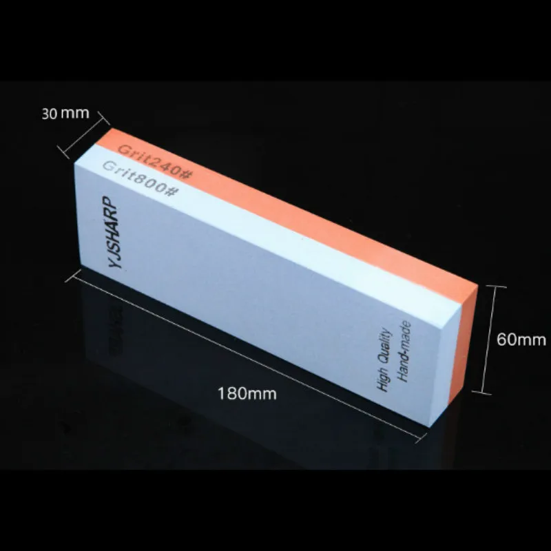 ADAEE Hot selling  industries 2 side grit 800 240 whetstone scissors using sharpening stone brands for knife 180*60*30mm