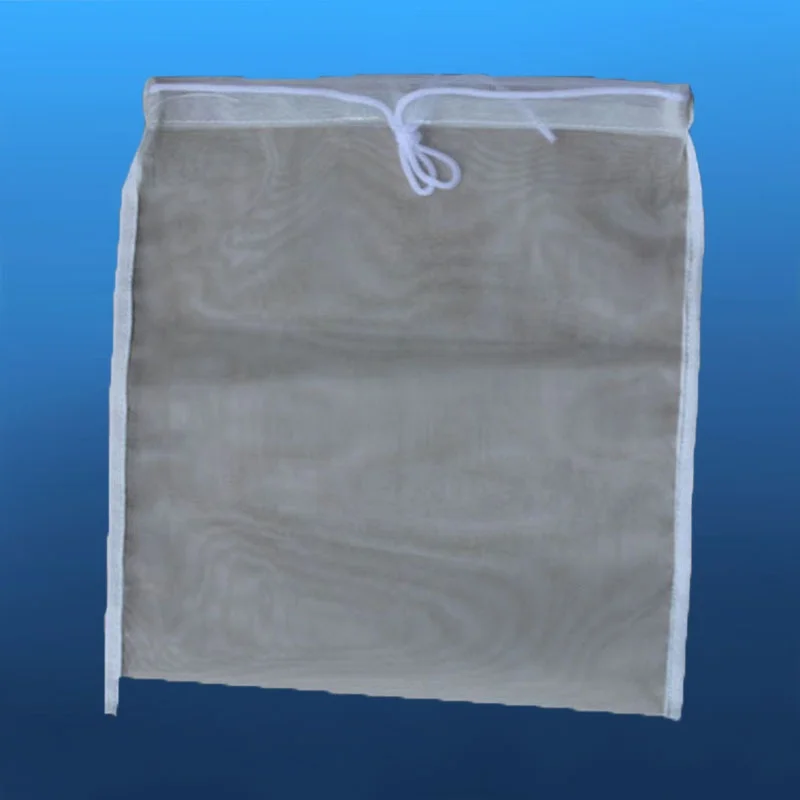 8*12 Inch Five Stitching 200um Nylon Organic Nut Milk Filter Bag
