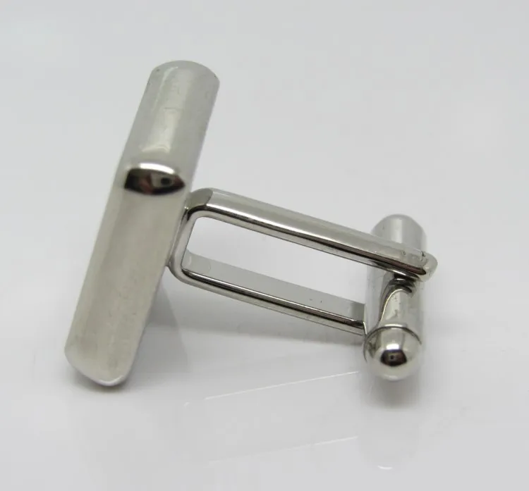 DIY jewelry metal cuff link tray brass custom square cufflink blanks