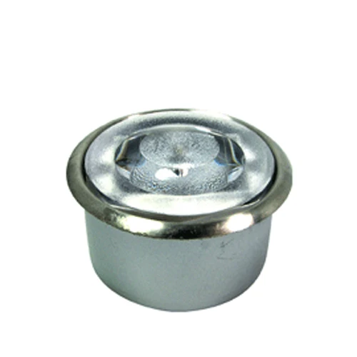 Stainless Steel Jacket Waterproof IP68 Solar Powered(Charging) outdoor ground LED brick light MS-5030