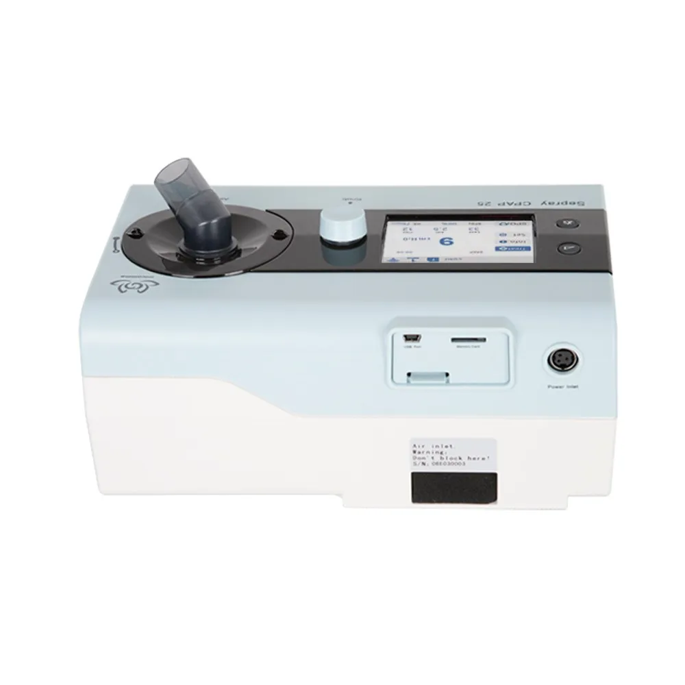 
CE Approved German Blower High Quality Mini CPAP with Heated Humidifier and CPAP Nasal Mask 