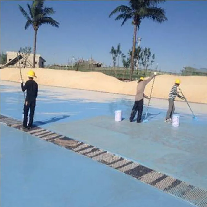 Customized Color Roller Brush Application Polyurea Waterproof Coatings