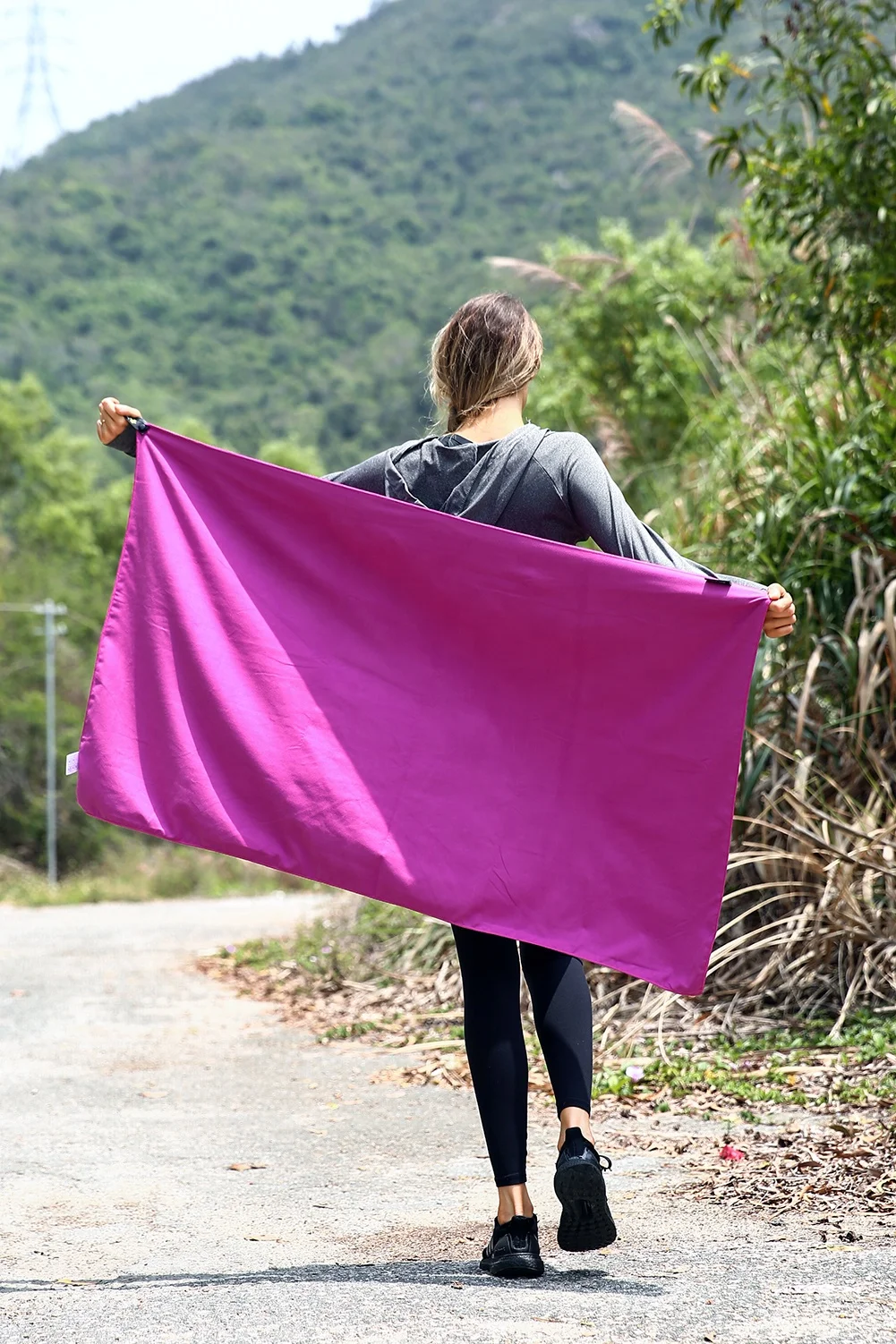 High Class nano silver microfiber towel