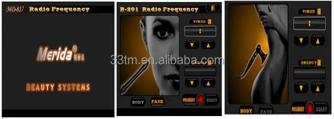 RF radio frequency facial care machine for beauty salon use