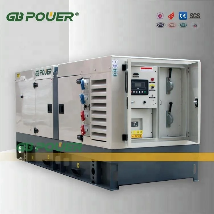 Algeria 80KVA super silent diesel generator with Perkins Engine