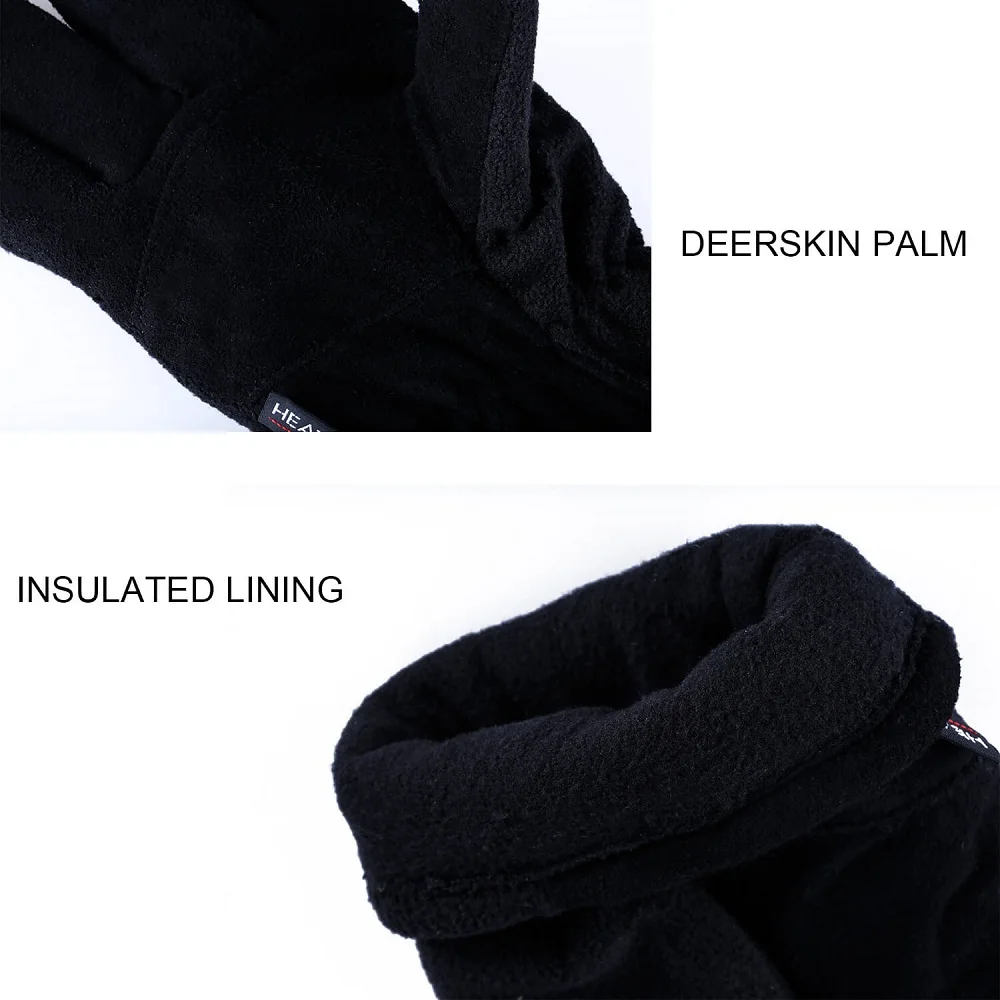 
High Quality Deer Leather Protection Warm Gloves Supplies Wholesale China 