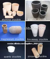 высокий чисто графитовый тигель