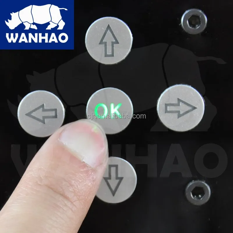 3d Принтер Комплекты wanhao Дубликатор duplo и 4S, черный корпус grand вид сборки 3d принтера в машине два сопла цветов, большой размер 3d принтер