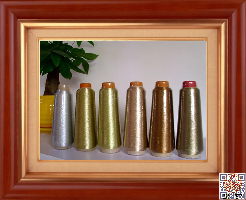
MS TYPE ST TYPE METALLIC YARN S-01 S-02 S-03 MS-14 S-70 M-5 M-15 MS-21 TOBACCO 1552 7275 1507 METALIZED YARN FOR EMBROIDERY 