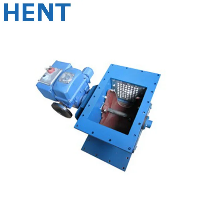 HENT GERMAN TECHNOLOGY  Cement Silo discharge motorized Flow Control Gate 4 inch gate valve