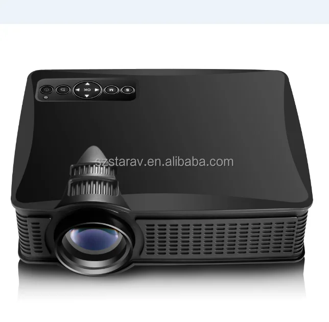 Дешевые светодиодный проектор высокой яркости функцией Wi-Fi HDMI VGA SD60