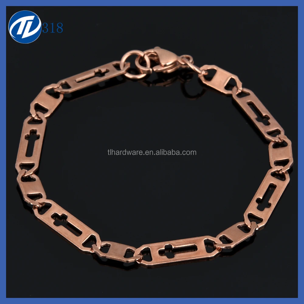 wholesale new fashion men chain silver charm bracelet jewelry