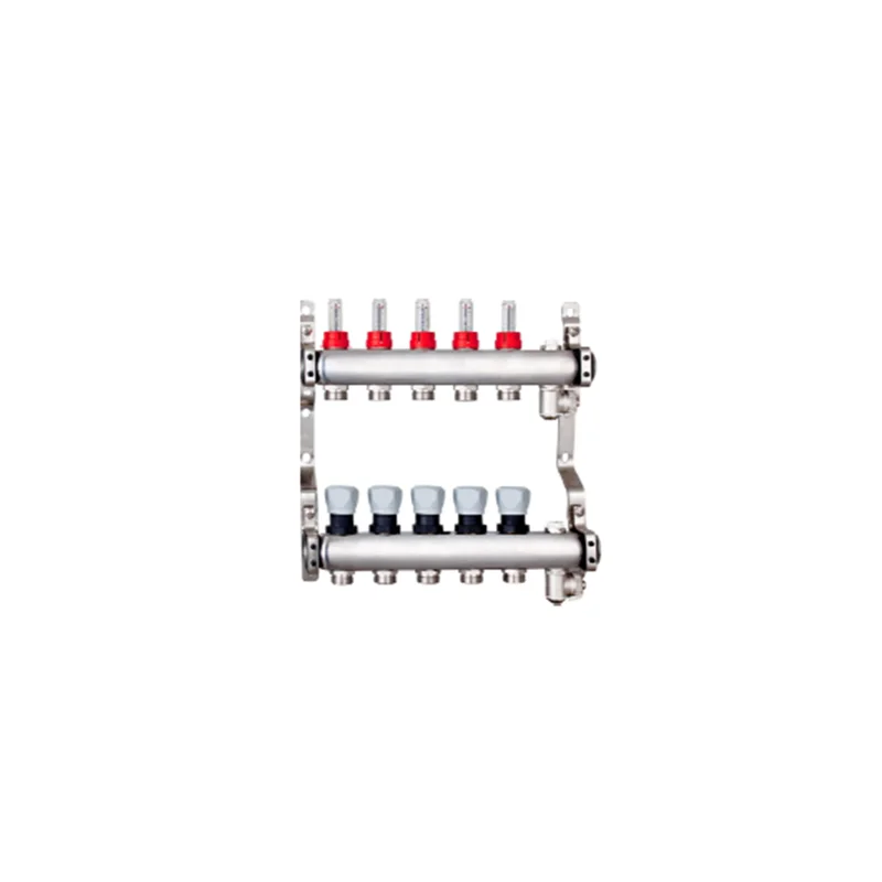 Stainless steel underfloor heating radiant heating water manifolds