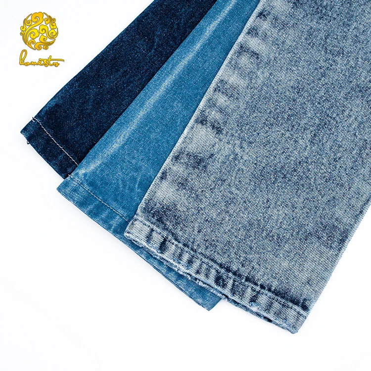 100% cotton printed heavy coated jeans denim fabric