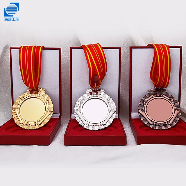 Wholesale customized design cheap running blank sports medal