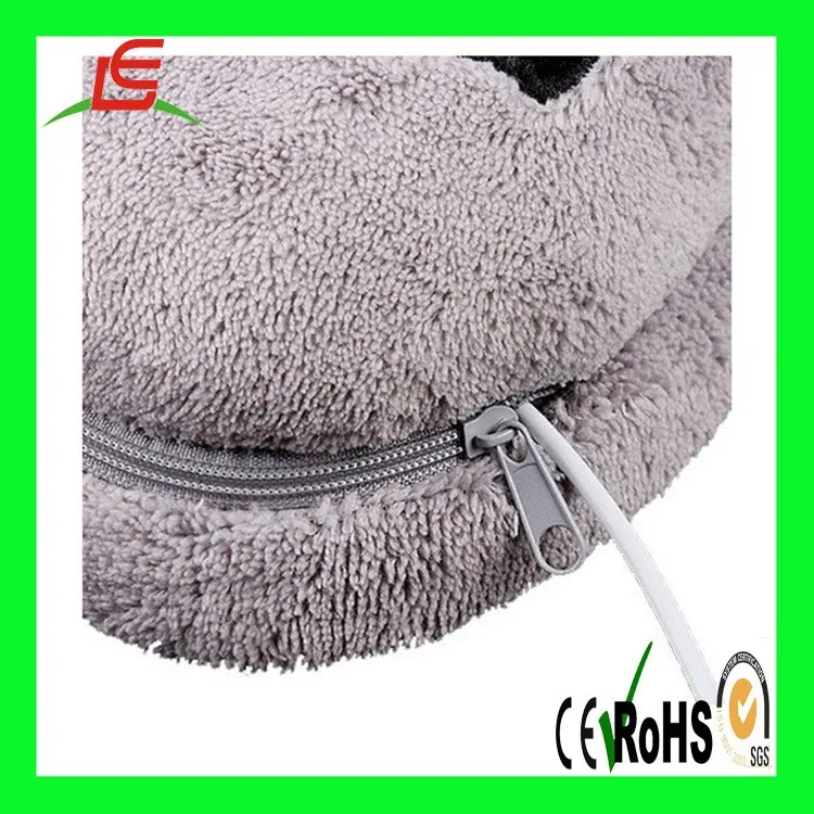 New Gray PC Electric Heating Slippers Heated Shoes Foot Warmer Piggy Plush USB Laptop