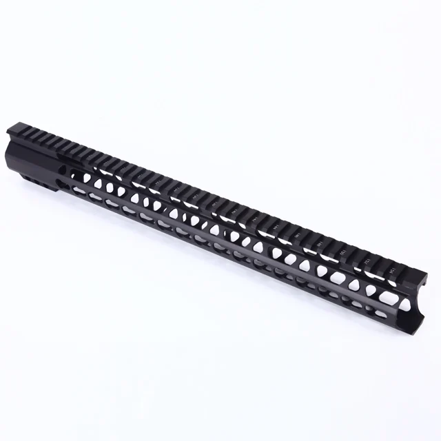 
AR parts Yuntu manufacturer shooting AR Free Floating handguard AR15 parts aluminum 6061 