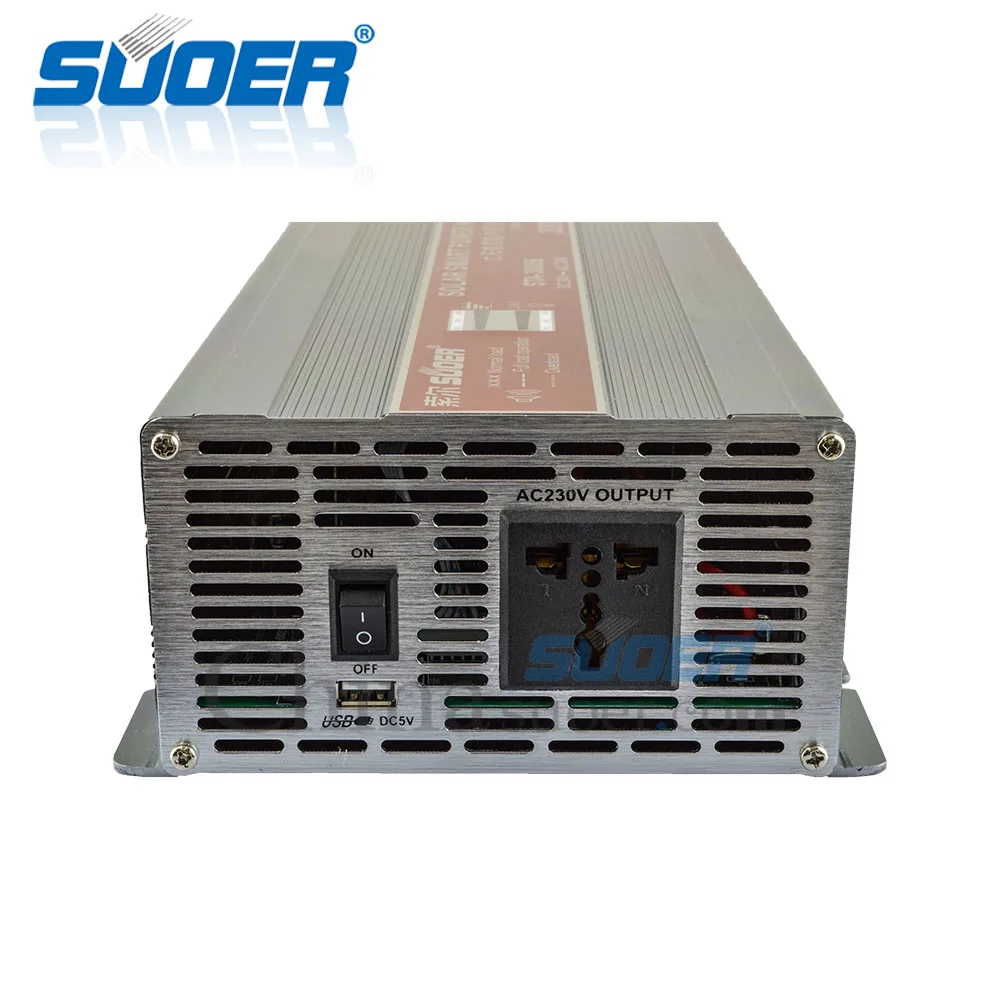 Suoer 24V 220V 3000W Off Grid Intelligent factory Inverter 3 кВт инвертор модифицированный синусоидальный