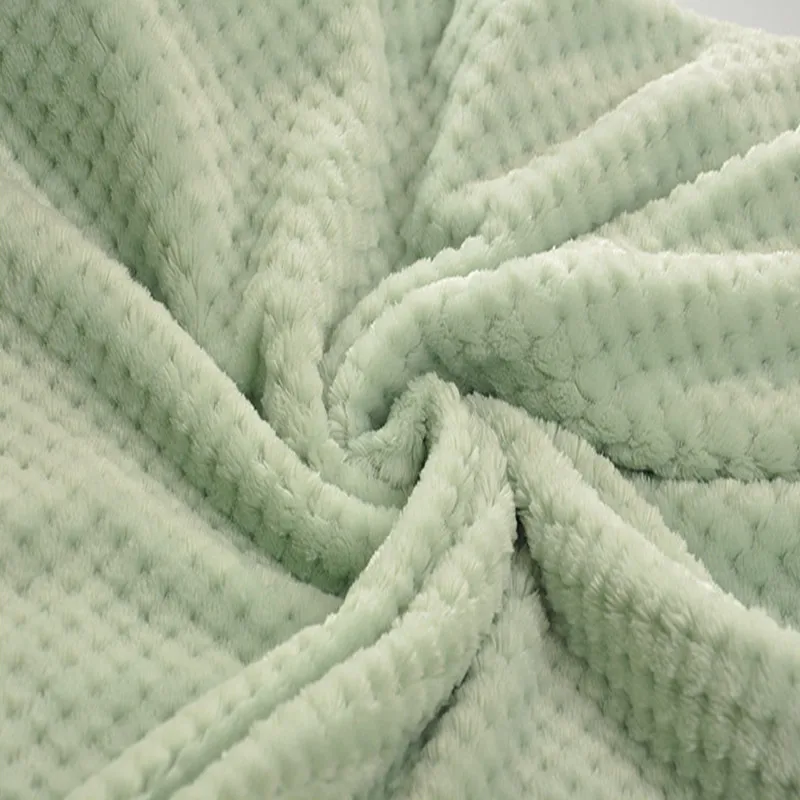 100% polyester minky dot baby blanket super soft minky fleece blanket