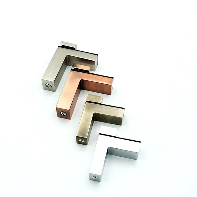 F-type Adjustable Glass Clip for Supporting Board Glass Support Plate Holder Fixed Bracket