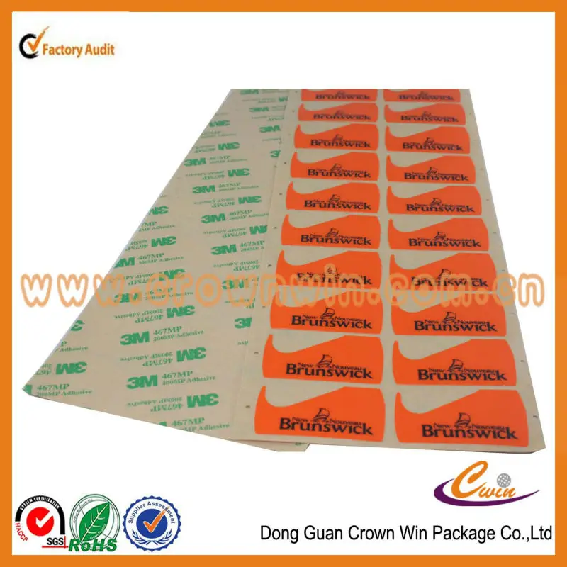 High quality lexan label