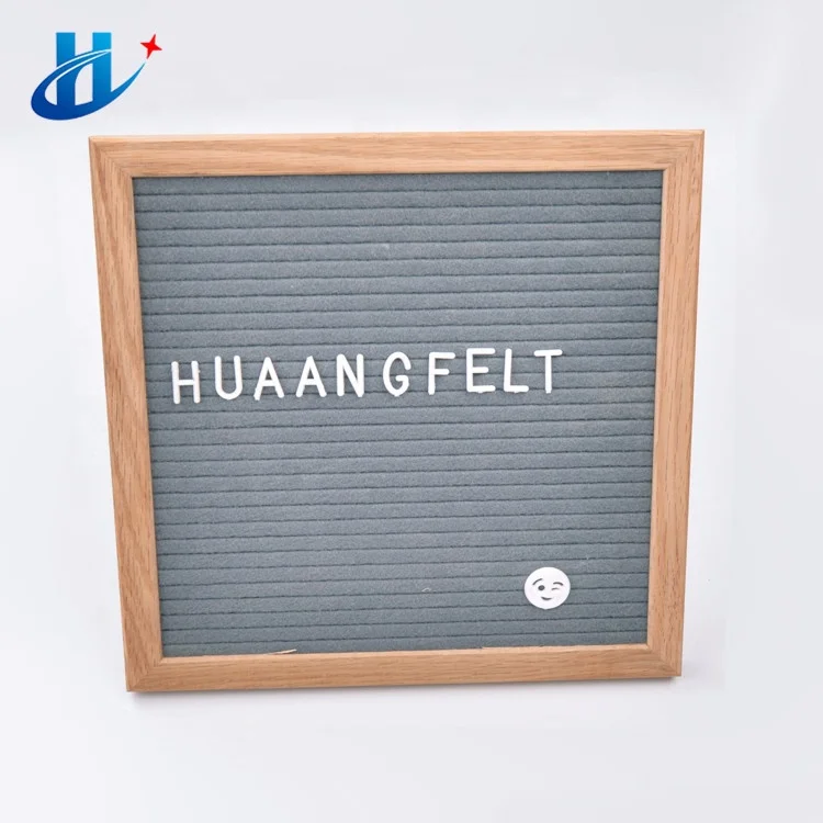 
factory price felt letter notice board 