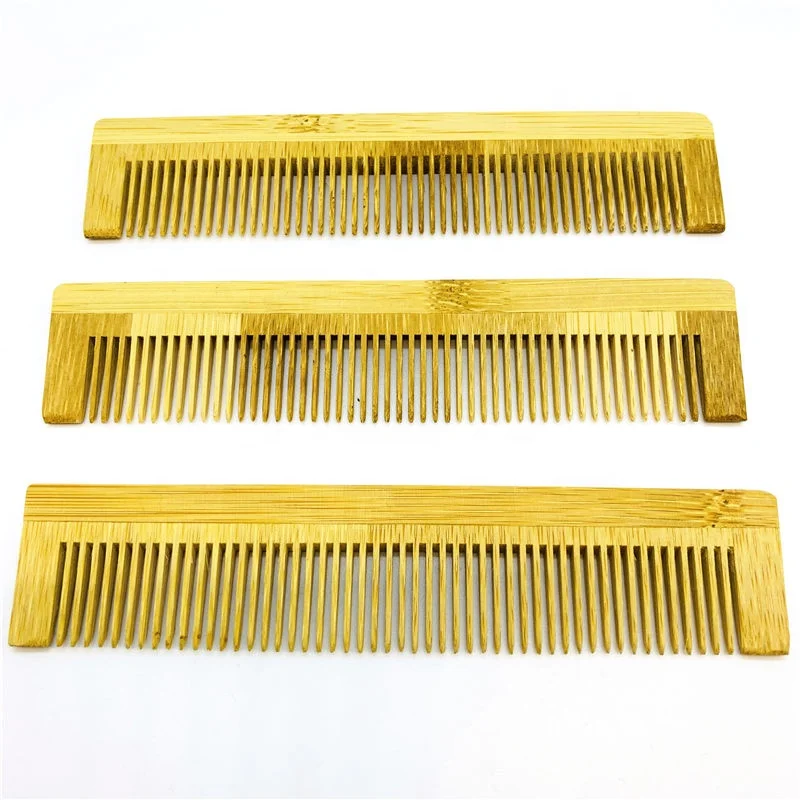 Handcrafted Neem Wood Comb Non Static Eco-friendly Great for Scalp and Hair health bamboo natural comb