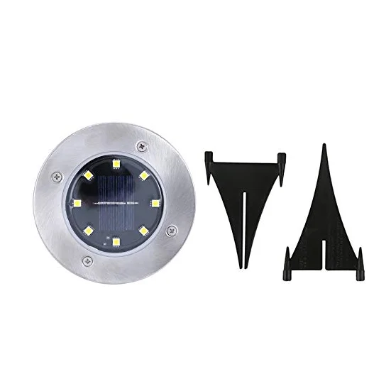 
Solar Ground Lights Outdoor,Solar Powered Outdoor In-Ground Lights with Super Bright 8 LED Waterproof light 