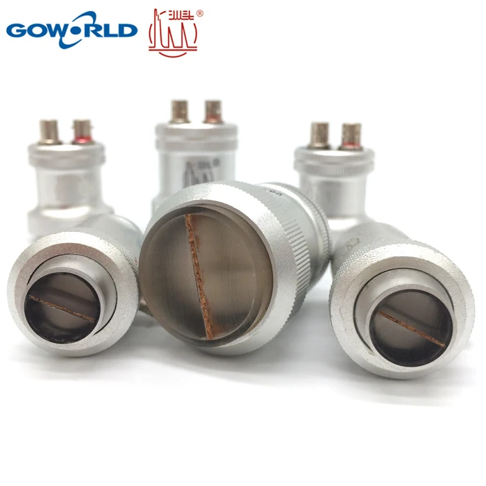 GOWORLD Dual Crystal Probes Conventional Probes 2 Elements Longitudinal Wave Ultrasonic Piezoelectric Transducer sensor
