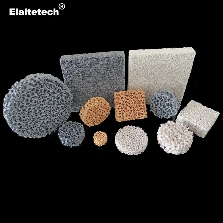 Ceramic foam filter for foundry industry in china