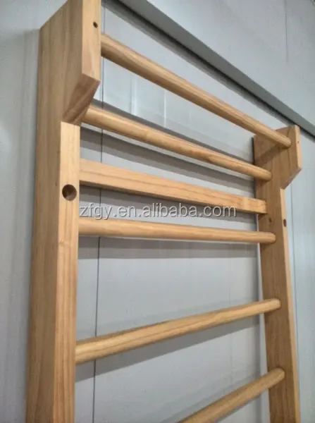 Indoor sitting room wood pine fitness exercise wood stall bar