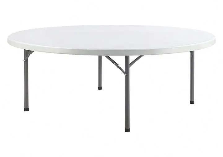 HDPE molding plastic round banquet table